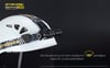 Nitecore HC33 LED kafa lambası CREE XHP35 HD LED 1800 lümen