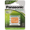 Panasonic Evolta Accu Micro AAA Kullanıma hazır 4'lü paket HHR-4MVE / 4BC