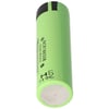 Panasonic NCR18650B Başsız Li-ion pil, flattop 65.3x18.5mm 3.6-3.7V 3400mAh düşük voltaj uygulamaları için