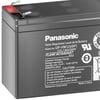 Panasonic UP-VW1245P1 pil PB 12Volt 7.8 Ah (eski adıyla 9Ah) Faston 6.3mm fiş kontakları ile