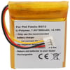 Philips Fidelio B5 / 12 pil Li-Polimer 7.4Volt 1900mAh, 14.1Wh için uygun pil