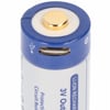 RCR123A 3V 880mAh 1.5A lityum iyon pil 16340, yalnızca mikro USB ile şarj edilebilir