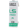SAFT LS17500 lityum pil, boyut A, lehim halkası U şeklinde