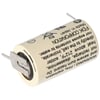 Sanyo lityum pil CR14250 SE 1/2AA, IEC CR14250, üçlü baskı, 7.6mm adım