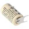 Sanyo lityum pil CR14250 SE 1/2AA, IEC CR14250, üçlü baskı, 7.6mm adım