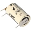 Sanyo lityum pil CR14250 SE 1/2AA, IEC CR14250, üçlü baskı, 7.6mm adım