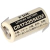 Sanyo lityum pil CR17335 SE Boyut 2 / 3A, lehim pabucu Z şeklinde