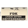 Sanyo lityum pil CR17335 SE Boyut 2/3A, lehim etiketleri olmadan CR17335SE