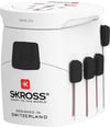 Skross World Adapter PRO - World - tüm topraklı ve topraksız cihazlar için uygundur (2- ve 3-pin)