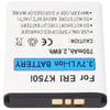 Sony Ericsson V600i için BST-37 yedek pil, D750, K750i, K600i, J100I, J110I, J120I, J220I, J230I 3.7 volt 700 mAh