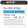 Sony Ericsson V600i için BST-37 yedek pil, D750, K750i, K600i, J100I, J110I, J120I, J220I, J230I 3.7 volt 700 mAh