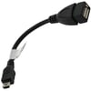 Sony VMC-UAM1 ile uyumlu A konektörüne mini B fişli USB kablosu