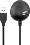 Standlı USB 2.0 Yüksek Hızlı uzatma kablosu, 5V, kablo uzunluğu 1,5 metre