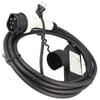 Tip 2 Mod2 230V 16A SchuKo fişli elektrikli otomobiller için şarj kablosu Maks. 3,0 kW