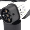 Tip 2 Mod2 230V 16A SchuKo fişli elektrikli otomobiller için şarj kablosu Maks. 3,0 kW