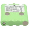 Topcom Twintalker 9100 pil TC9100 için uygun AccuCell pil, bu pilin 2 kontağı ve arkada ekstra bir teması vardır