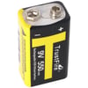 Trustfire 9V-Blok 6LR61 6F22 550mAh BMS, USB şarj fonksiyonu ile korunmaktadır