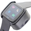 USB kablosu 1 metre ile Fitbit Versa siyah için uygun şarj cihazı, Fitbit Versa için şarj kablosu