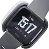 USB kablosu 1 metre ile Fitbit Versa siyah için uygun şarj cihazı, Fitbit Versa için şarj kablosu