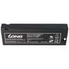 WP1223A Kung Uzun kurşun pil 12 volt 2100mAh, LC-SA122R3BG, LC-TA122PU ek temas için de uygundur