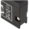 WP1223A Kung Uzun kurşun pil 12 volt 2100mAh, LC-SA122R3BG, LC-TA122PU ek temas için de uygundur