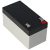 YUASA NP1.2-12 pil kablosu PB 12 volt 1200mAh