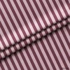 Bordo / Gül Kurusu 2x2 cm Çizgili Kumaş