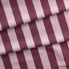 Bordo / Gül Kurusu 5x5 cm Çizgili Kumaş