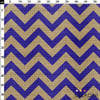 Çuval Görünümlü Lacivert Zigzag Kumaş