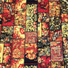 Goblen Patchwork Desenli Kumaş