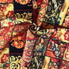 Goblen Patchwork Desenli Kumaş