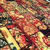 Goblen Patchwork Desenli Kumaş