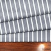 Gri Beyaz 5x2 cm Çizgili Kumaş
