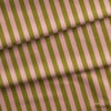 Haki / Pudra 2x2 cm Çizgili Kumaş