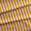 Hardal / Pudra 2x2 cm Çizgili Kumaş