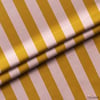 Hardal / Pudra 5x5 cm Çizgili Kumaş