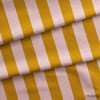 Hardal / Pudra 5x5 cm Çizgili Kumaş