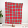 Kırmızı Mavi Ekose Kumaş