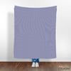 Lacivert Beyaz 1x1 cm Süper İnce Çizgili Kumaş