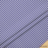 Lacivert Beyaz 1x1 cm Süper İnce Çizgili Kumaş