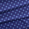 Lacivert / Denim Mavisi Puantiyeli Kumaş