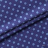 Lacivert / Denim Mavisi Puantiyeli Kumaş