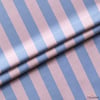 Lavanta Mavisi / Pembe 5x5 cm Çizgili Kumaş