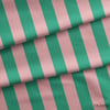 Mint / Pudra 5x5 cm Çizgili Kumaş