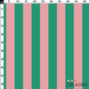 Mint / Pudra 5x5 cm Çizgili Kumaş