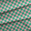 Mint / Pudra Damalı Kumaş