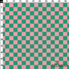 Mint / Pudra Damalı Kumaş
