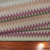 Missoni Tarzı Sütlü Kahve Renk Geçişli Zigzag Kumaş