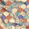 Patchwork Moroccan Desenli Kumaş