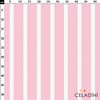 Pembe Beyaz 5x2 cm Çizgili Kumaş